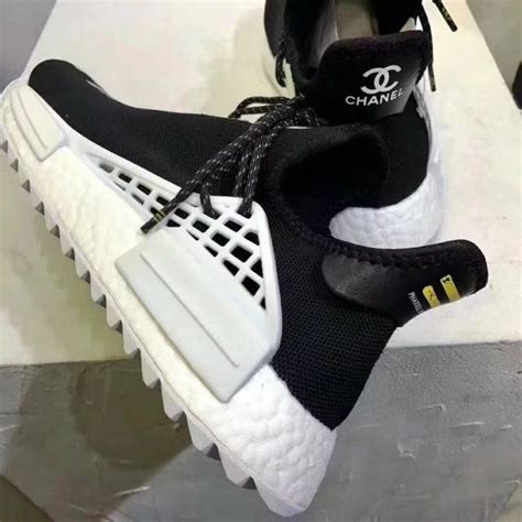 pharrell chanel nmd replica|pharrell Chanel NMD shoes.